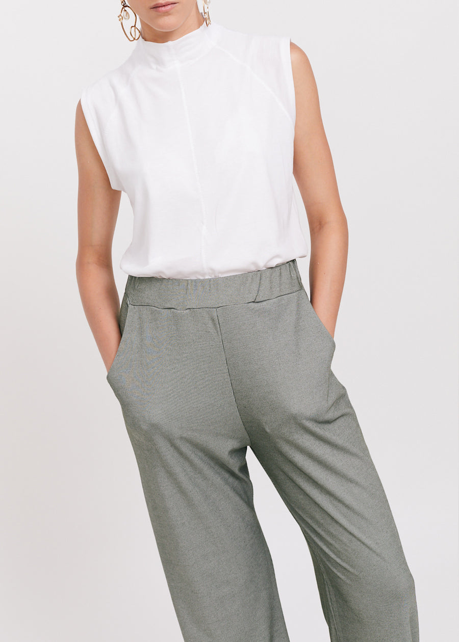 Louise pants | Olive grey