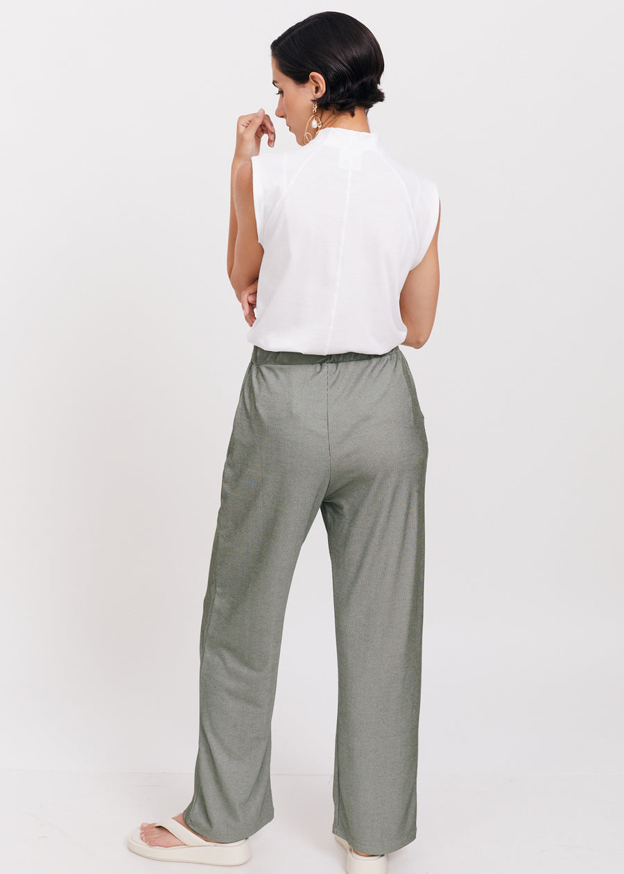 Louise pants | Olive grey