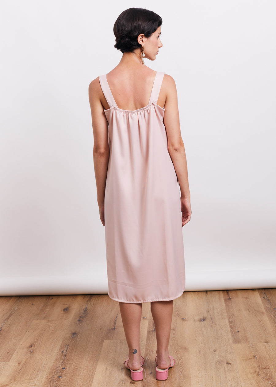 Camille dress | Powder pink