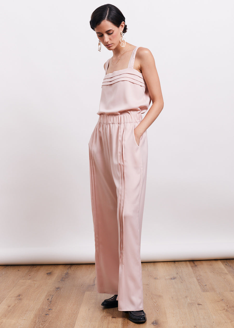 Shell pants | Powder pink