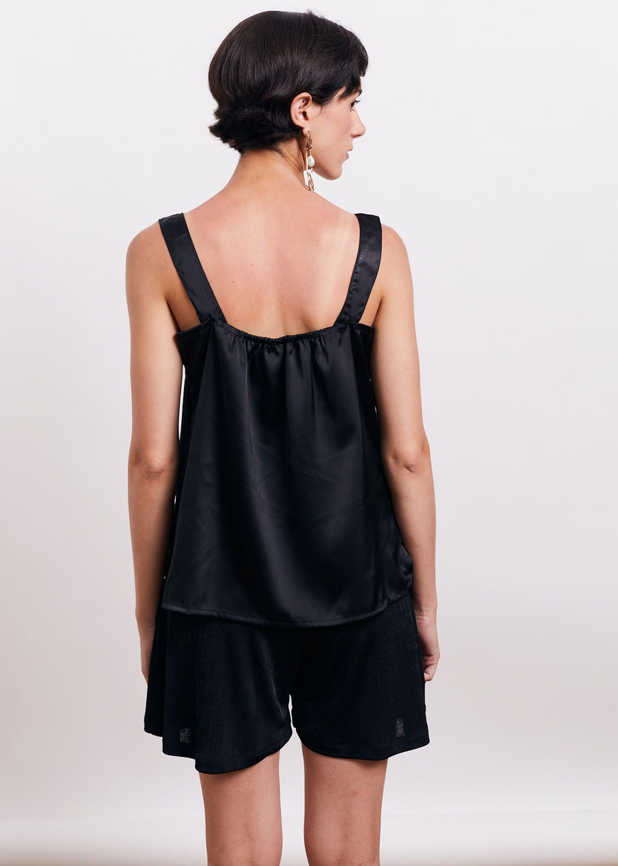 Camille top | Black