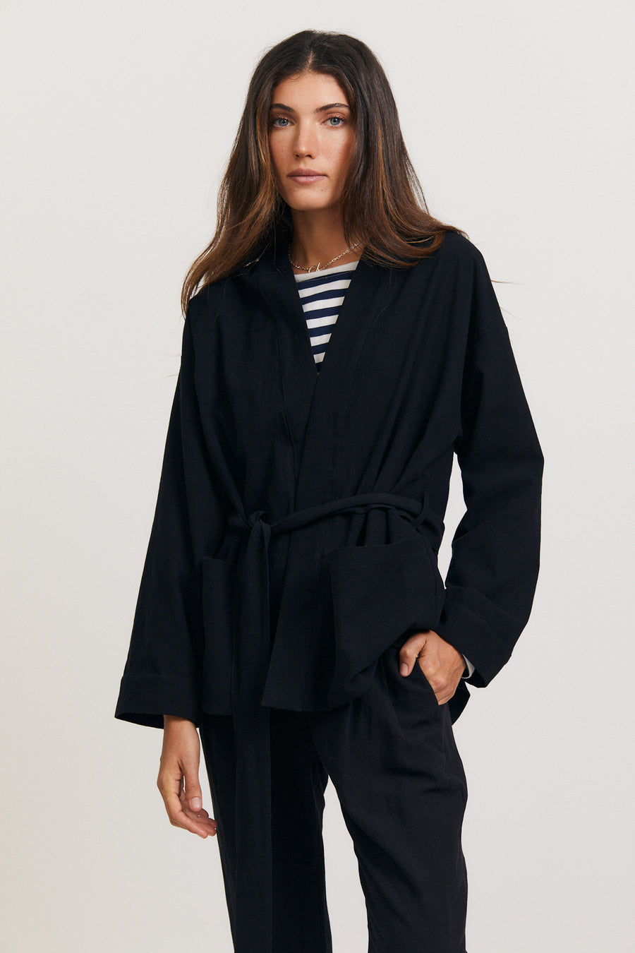 The kimono jacket | Black