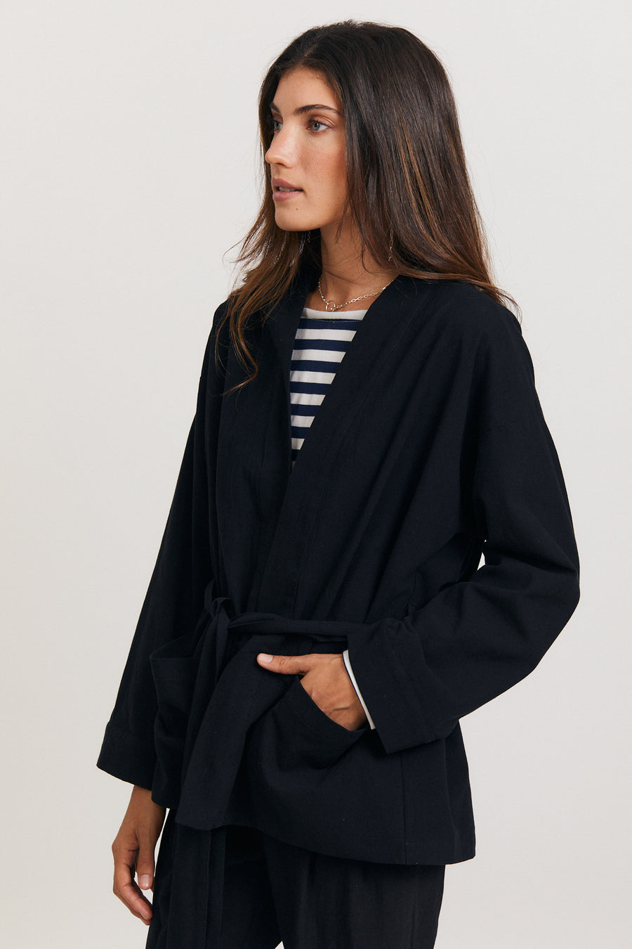 The kimono jacket | Black