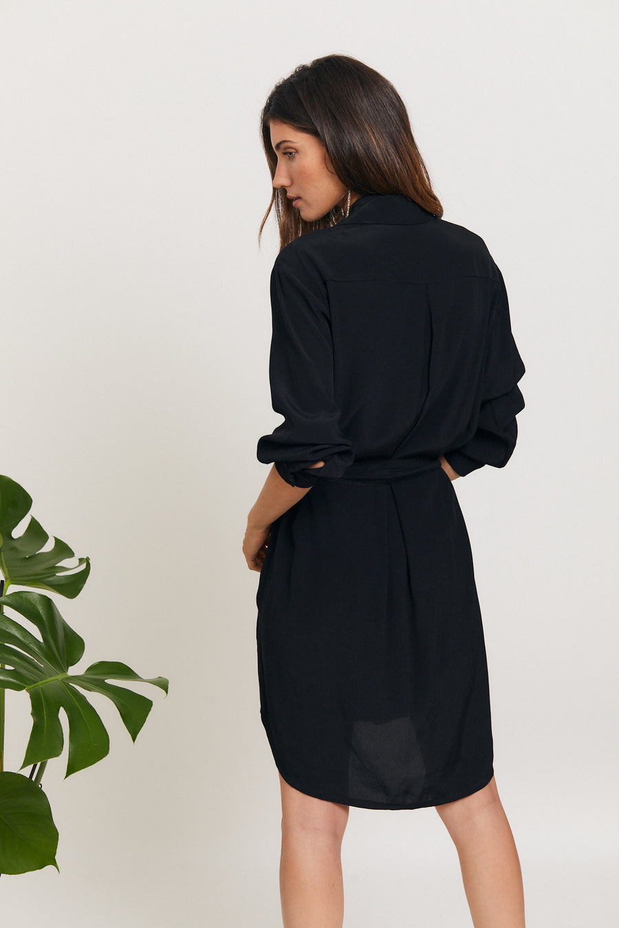 The kimono dress | Black